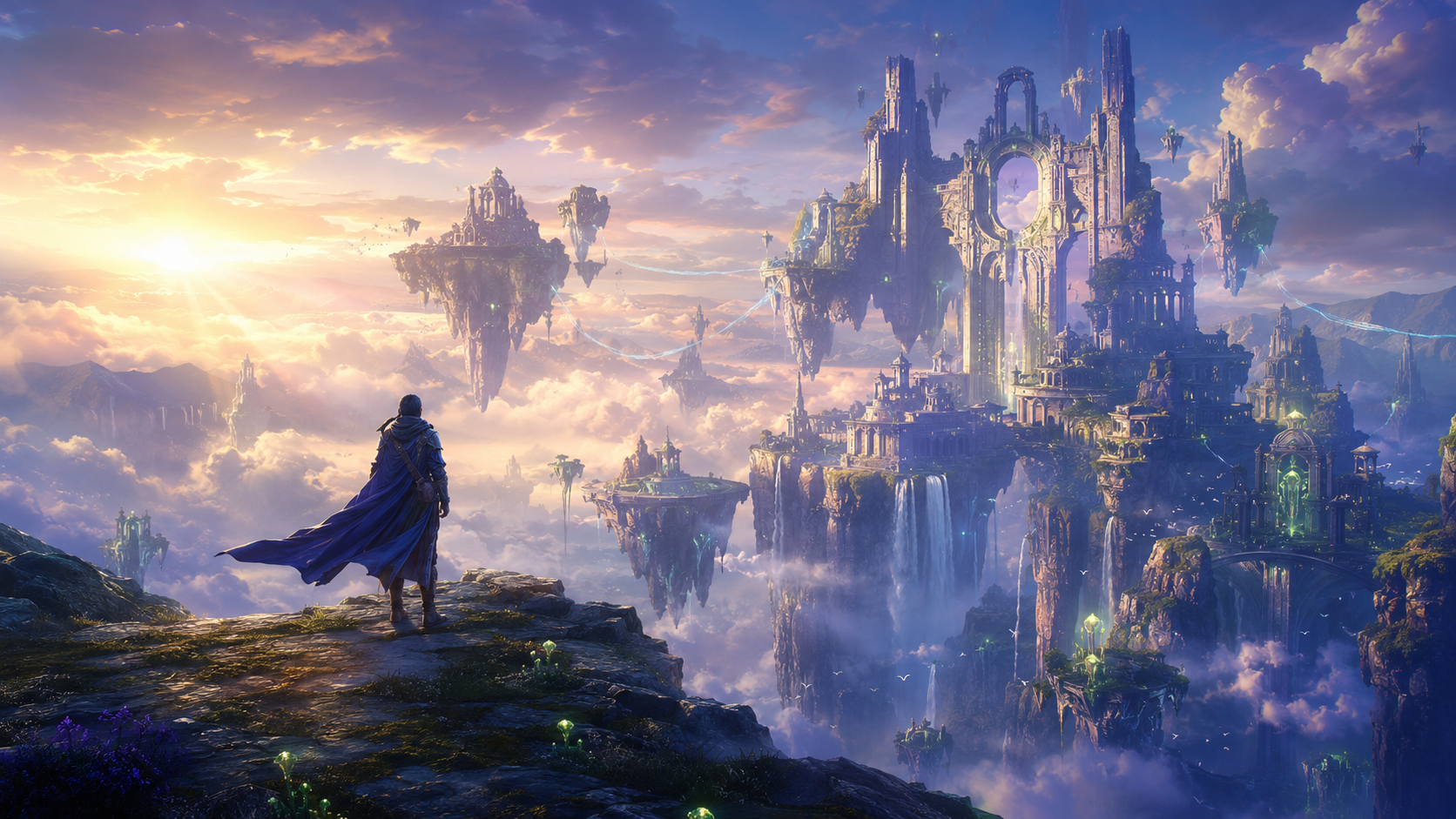 Original fantasy artwork in mobile mockup
