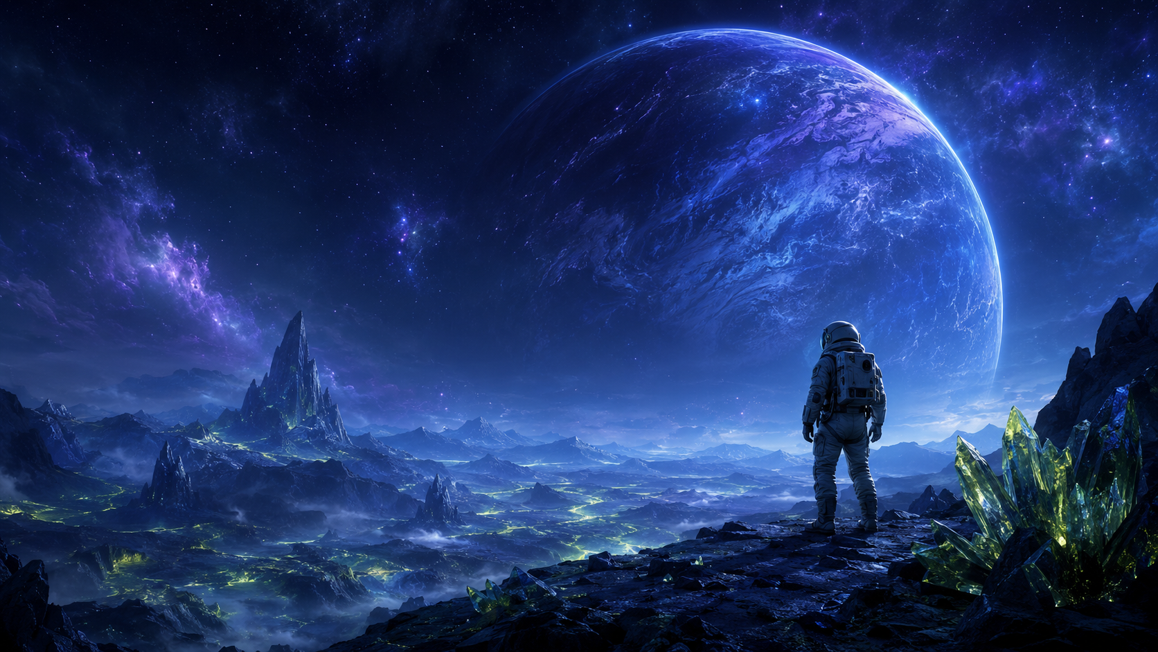 Original cinematic science-fiction streaming artwork